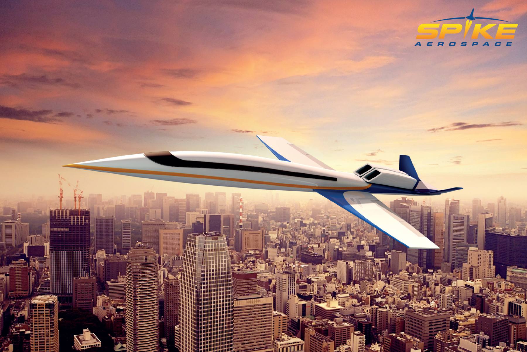 Supersonic jet designed to halve flight times completes first test flight